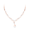 Flora Bunch Diamond Necklace Shree Balaji Diamond 2