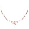 Elegant Lotus Diamond Necklace Shree Balaji Diamond 2