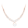 Interlinked Loop Diamond Necklace Shree Balaji Diamond 2