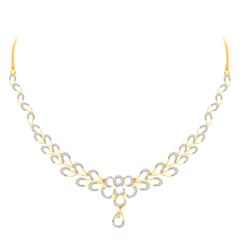 Violet Diamond Necklace Shree Balaji Diamond