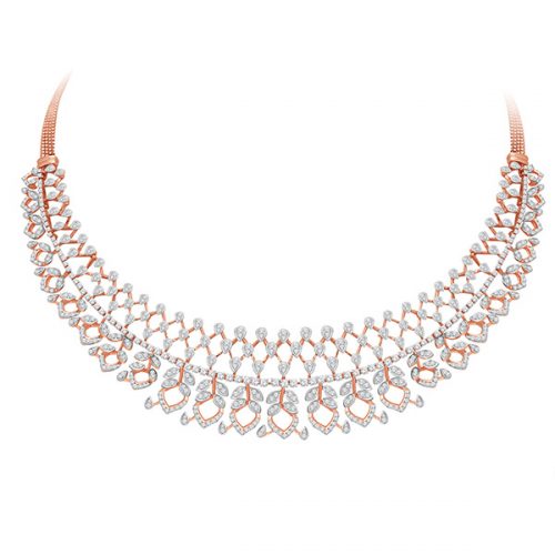 Stellar Radiance Diamond Necklace Shree Balaji Diamond