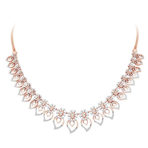 Anemone Bridal Necklace Shree Balaji Diamond