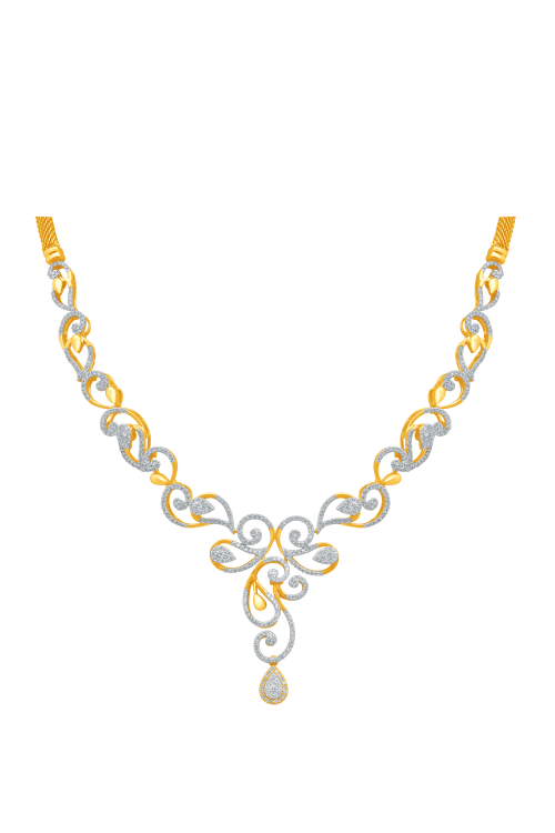 Damask Diamond Necklace Shree Balaji Diamond