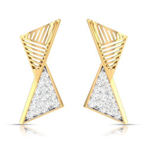 Millicent Diamond Earrings Shree Balaji Diamond
