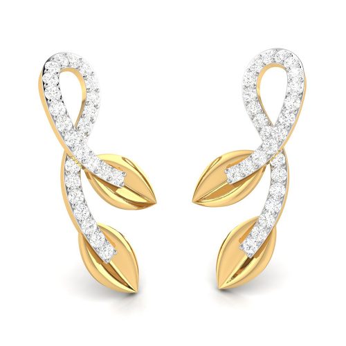 Alisha Diamond Earrings Shree Balaji Diamond