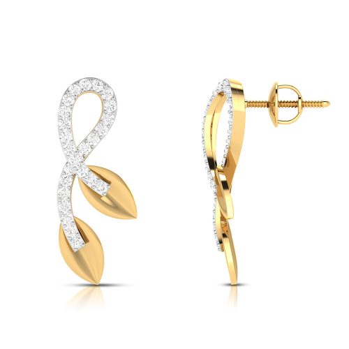 Alisha Diamond Earrings Shree Balaji Diamond 2
