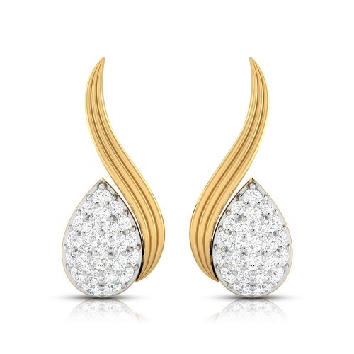 Petite Diamond Earrings Shree Balaji Diamond
