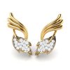 Leafy Diamond Earrings Shree Balaji Diamond 5