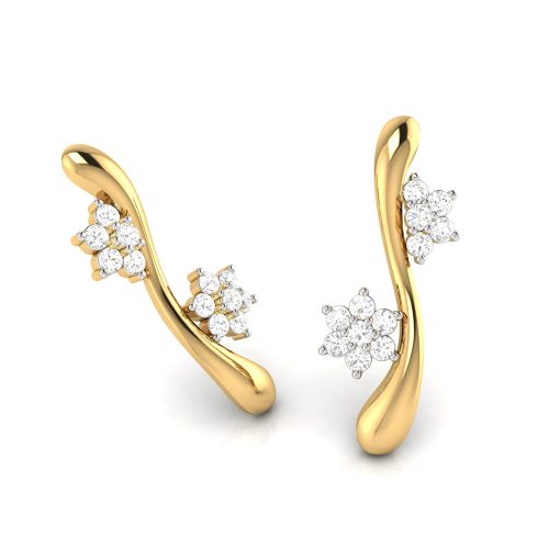 Aarini Diamond Earrings Shree Balaji Diamond 2