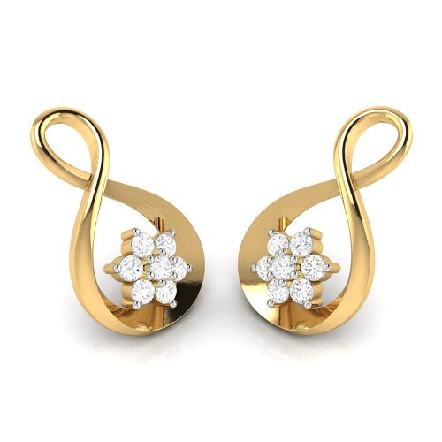 Solanna Diamond Earrings Shree Balaji Diamond 2