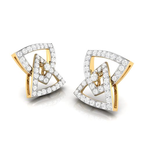 Amelia Diamond Earrings Shree Balaji Diamond 2