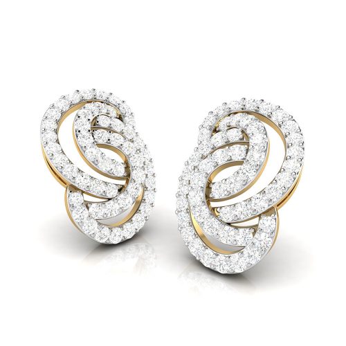 Arpels Diamond Earrings Shree Balaji Diamond 2