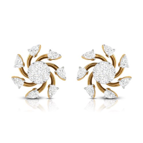 Cinco Gaia Diamond Earrings Shree Balaji Diamond
