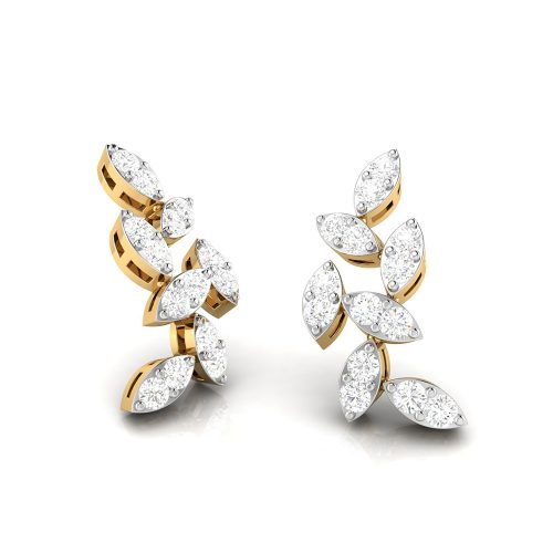Aquamarine Diamond Earrings Shree Balaji Diamond 2