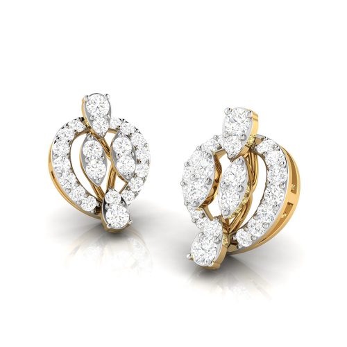 Trancing Diamond Earrings Shree Balaji Diamond 2