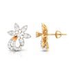 Floral Diamond Earrings Shree Balaji Diamond 4