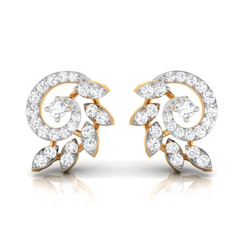 Charismatic Diamond Earrings Shree Balaji Diamond