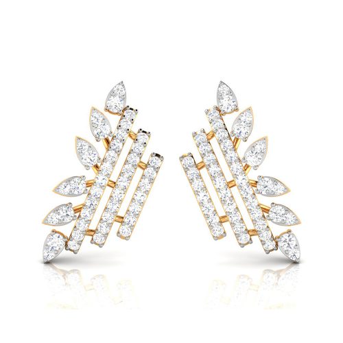 Intricate Diamond Earring Shree Balaji Diamond 2