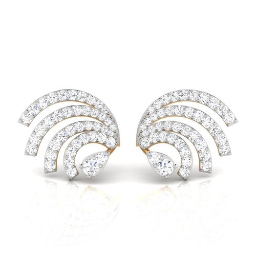 Majestic Diamond Earrings Shree Balaji Diamond