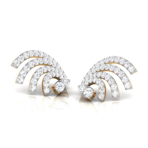 Majestic Diamond Earrings Shree Balaji Diamond 2