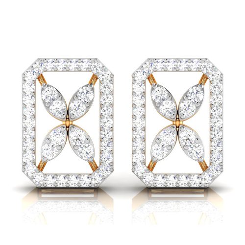 Retro Diamond Earrings Shree Balaji Diamond