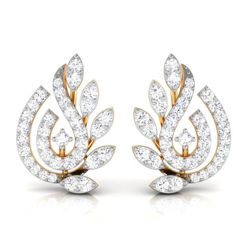 Enamouring Diamond Earrings Shree Balaji Diamond