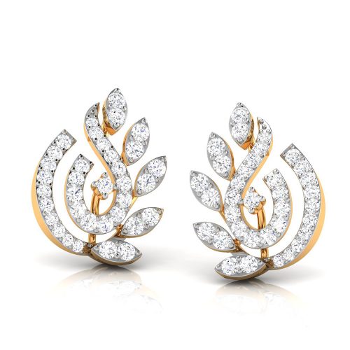 Enamouring Diamond Earrings Shree Balaji Diamond 2