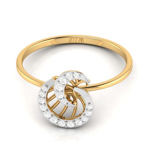 Legato Gold Diamond Ring Shree Balaji Diamond