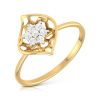 Bloom Curve Ring Shree Balaji Diamond 4