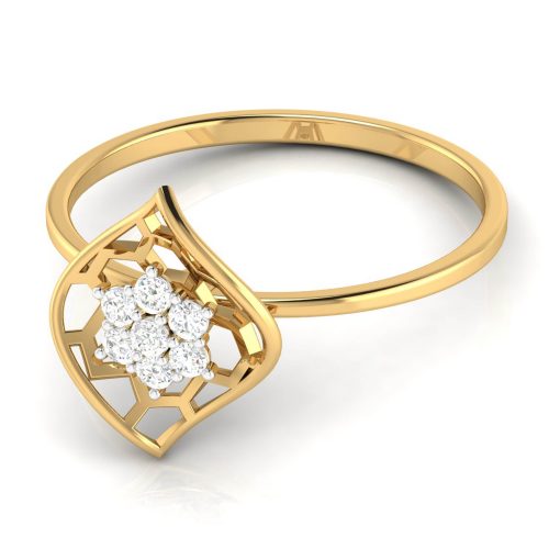 Bloom Curve Ring Shree Balaji Diamond 2