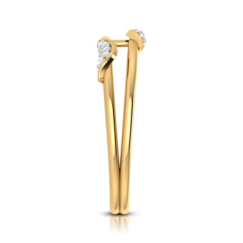 Flora Bunch Diamond Ring Shree Balaji Diamond 2