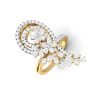 Cartier Floral Diamond Ring Shree Balaji Diamond 4