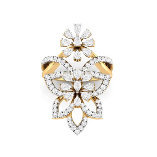 Sterling Star Diamond Ring Shree Balaji Diamond