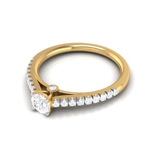 Modern Solitaire Ring Shree Balaji Diamond 2