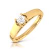 Ornate Solitaire Ring Shree Balaji Diamond 4