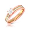 Entrancing Solitaire Ring Shree Balaji Diamond 4