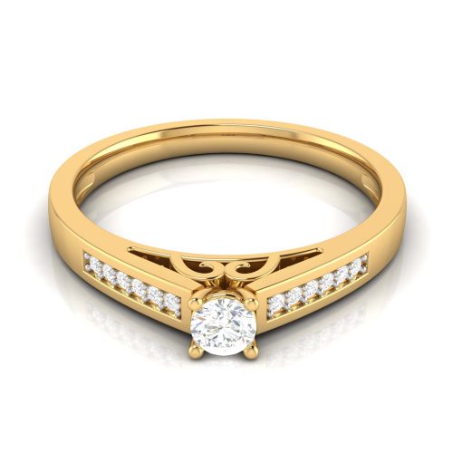 Azula Solitaire Ring Shree Balaji Diamond