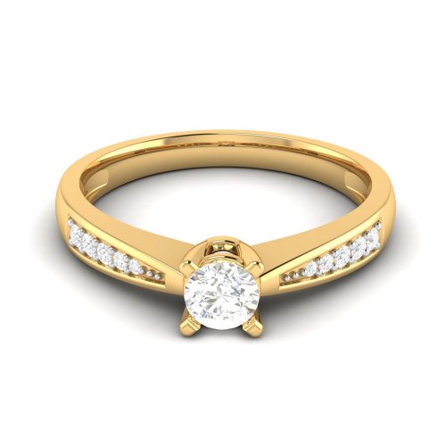 Opulent Solitaire Ring Shree Balaji Diamond