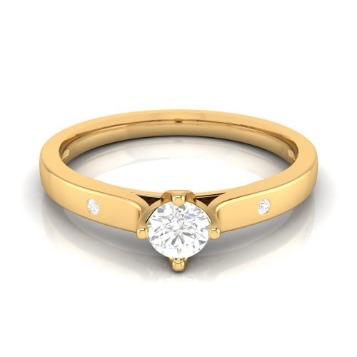 Ethereal Solitaire Ring Shree Balaji Diamond