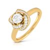 Flower Bud Solitaire Ring Shree Balaji Diamond 4