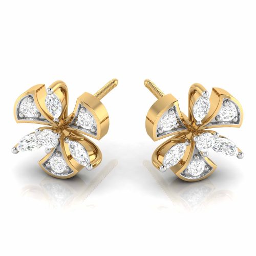 Aveline Diamond Earrings Shree Balaji Diamond