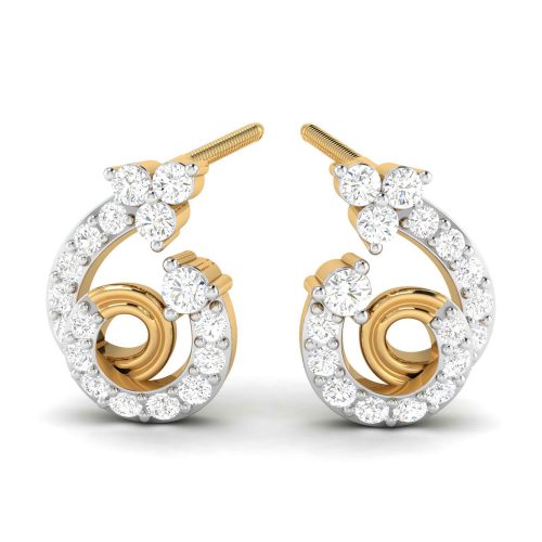 Greta Diamond Earrings Shree Balaji Diamond