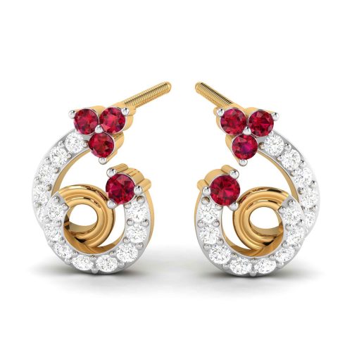 Greta Diamond Earrings Shree Balaji Diamond 2