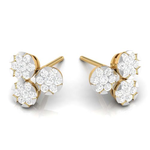 Zircon Diamond Earrings Shree Balaji Diamond