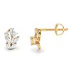 Slender Diamond Earrings Shree Balaji Diamond 3