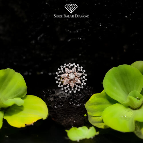 Lady flower Ring Shree Balaji Diamond