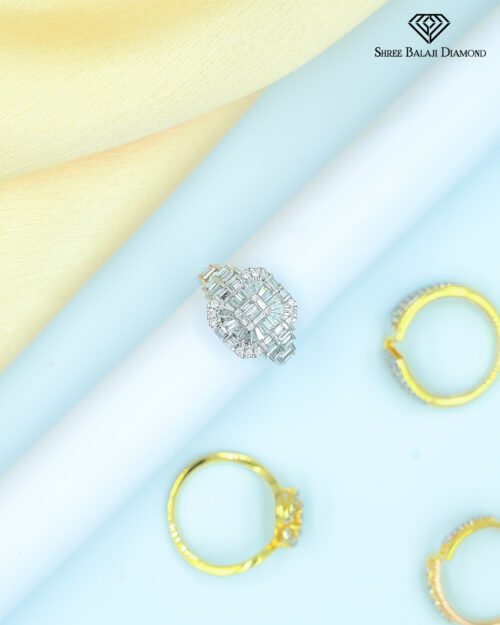 BRACKET DIAMOND RING Shree Balaji Diamond