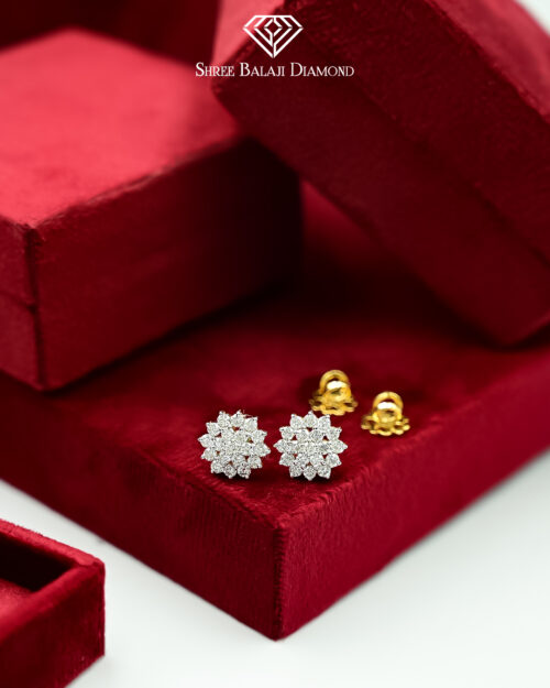 Opulent Exquisite Earrings Shree Balaji Diamond