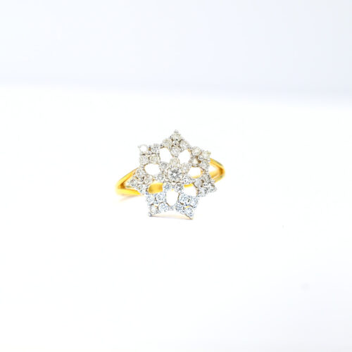 Beautiful Light Weight Diamond Ring Shree Balaji Diamond