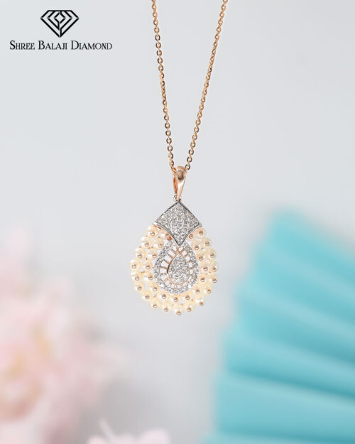 Glamour beads Diamond Pendant Shree Balaji Diamond